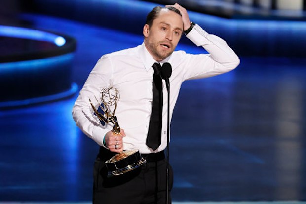 Kieran Culkin at the 75th Primetime Emmy Awards at the Peacock Theater in Los Angeles, CA, Monday, Jan. 15, 2024