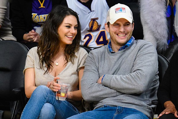 Ashton Kutcher and Mila Kunis