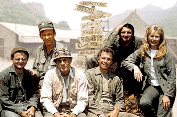 <B>How he died:</B> The cast of <em>M*A*S*H</em> thought Blake (McLean Stevenson, third from left) would get a cheery send-off &mdash; and he did, kinda. There were teary farewells before he hopped on a transport plane to take him home from Korea... and then the plane was shot down, crashing into the Sea of Japan. Survivors: zero.