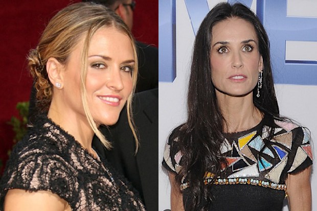 Demi Moore is in rehab with Brooke Mueller