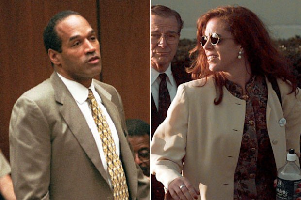 OJ Simpson and Tanya Brown. (AAP)