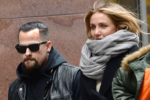 Cameron Diaz and Benji Madden