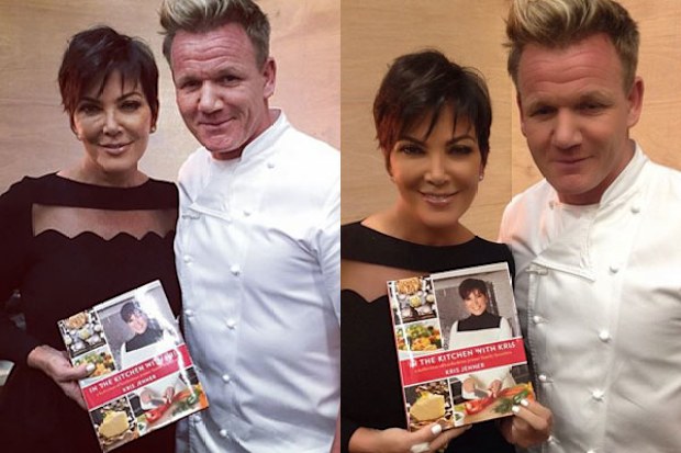 Kris Jenner, Gordon Ramsay