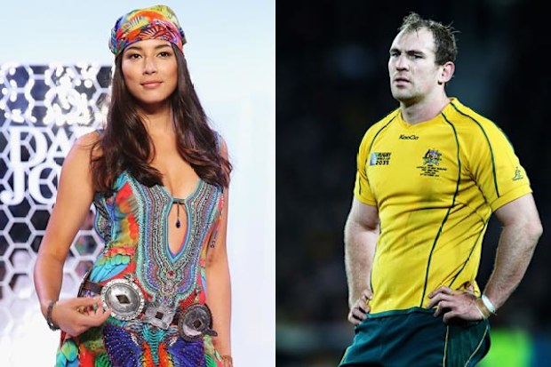Single no more! Jessica Gomes hooks up with footy player Rocky Elsom
