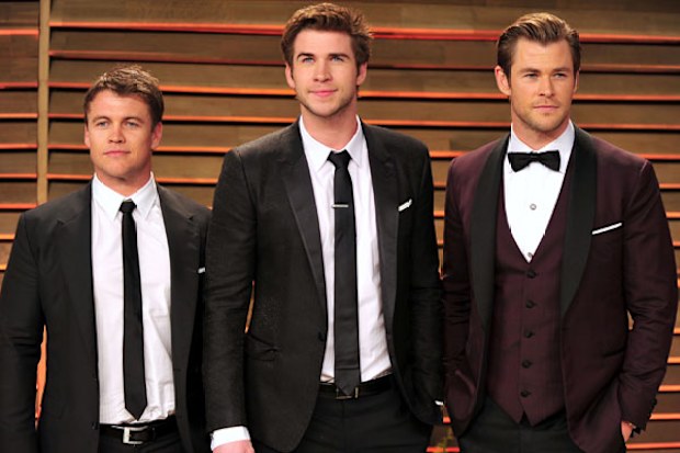 Chris Hemsworth, Liam Hemsworth, Luke Hemsworth