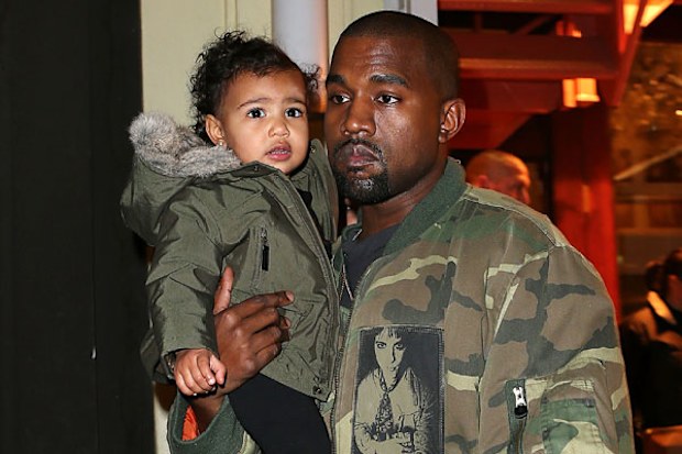Kanye West and North West