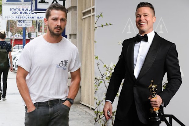 Shia LaBeouf keeping sober so he doesn't 'embarrass' pal Brad Pitt