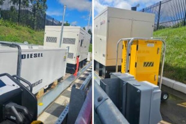 Sydney buses: Fleet of electric buses being charged by diesel ...