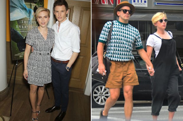 Scarlett Johansson debuts tiny figure in first post-baby appearance