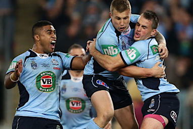 <b>New South Wales have finally ended an eight-year Origin drought with a hard-fought 6-4 win over Queensland in Origin II.</b><br/><br/>In front of a packed ANZ Stadium, the Blues overcame a 4-0 half-time deficit to secure their first series win since 2005.<br/><br/>The Maroons held New South Wales out until the 72nd minute but ultimately couldn’t keep their dynasty alive for another year.<br/><br/><a href="http://livescores.ninemsn.com.au/matches/nrl/match33046.html"><b>Match stats:</b> QLD v NSW</a><br/><a href="http://www.jump-in.com.au/show/state-of-origin/game-2/"><b>9jumpin:</b> Origin video</a></p><br/><br/><br/><br/>