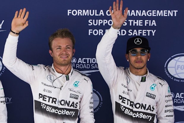 Nico Rosberg has beaten teammate Lewis Hamilton to pole of the Spanish GP. (AFP)