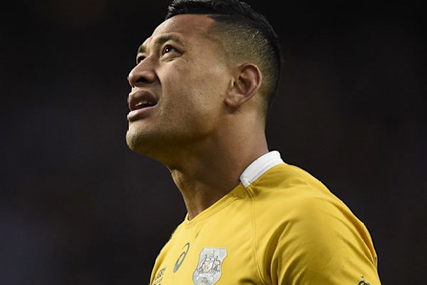 Israel Folau. (AFP)