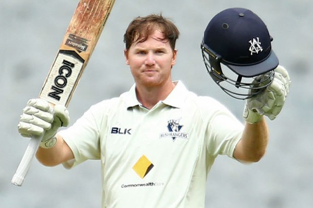 Travis Dean scored twin centuries on his debut. (Getty)