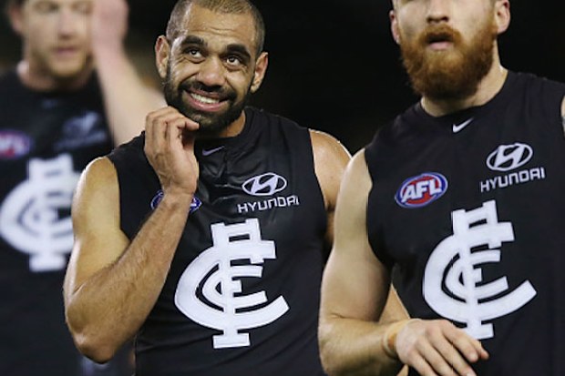 Former Carlton speedster Chris Yarran. (Getty)