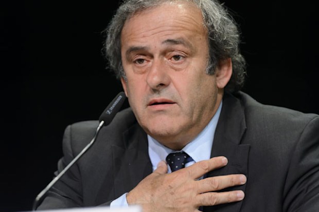 UEFA president and FIFA presidential candidate Michel Platini. (AFP)