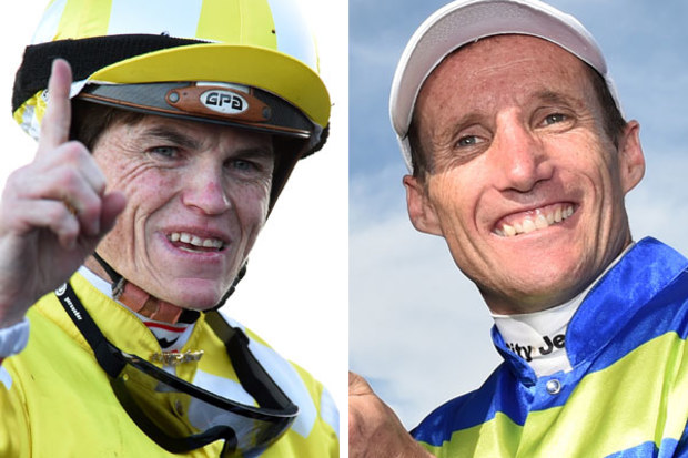 Craig Williams and Damien Oliver. (AAP)