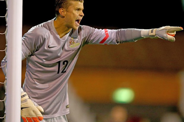 Socceroos goalkeeper Mitch Langerak. (Getty-file)