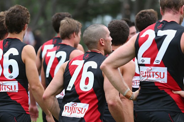 The Essendon football club. (Getty)