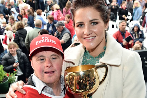 Stevie and Michelle Payne. (AAP)