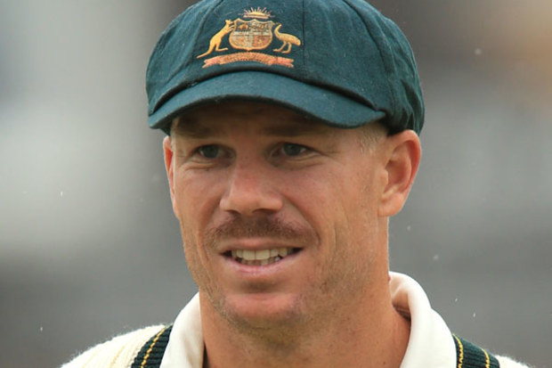 David Warner. (AAP)