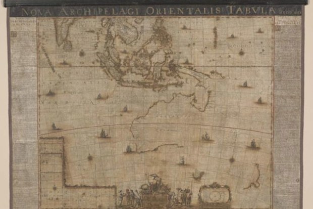 The map after it was restored. (Photo: National Library of Australia)