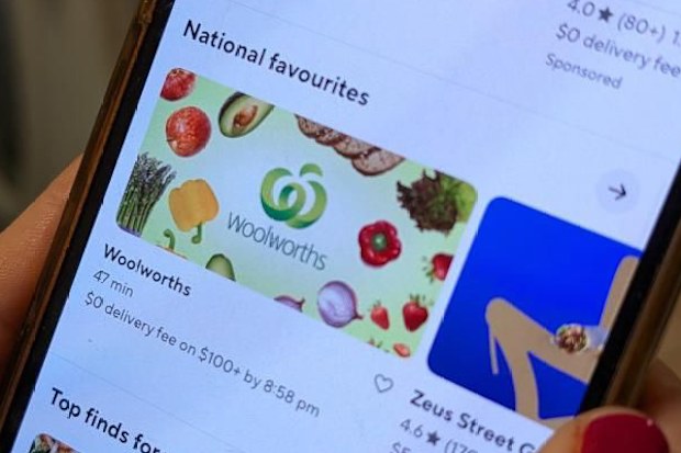 woolworths on doordash