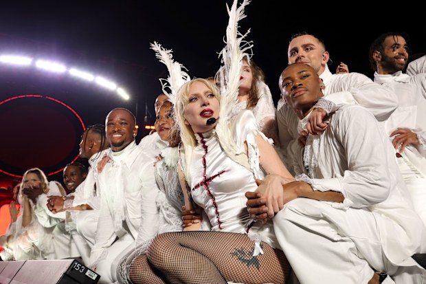 Lady Gaga performing for over 2 million people in Brazil 
