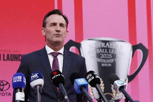 AFL chief executive Andrew Dillon.