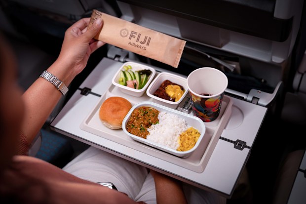 Fiji Airways will roll out new meals on planes in 2026.