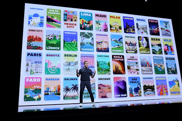 LOS ANGELES, CALIFORNIA - MAY 01: Airbnb co-founder and CEO Brian Chesky unveils Airbnbs 2024 Summer Release in Los Angeles on Wednesday, May 1, 2024. Chesky introduced Icons, a new category of extraordinary experiences hosted by the greatest names in music, film, television, art, sports, and more.  (Photo by Jesse Grant/Getty Images for Airbnb)
