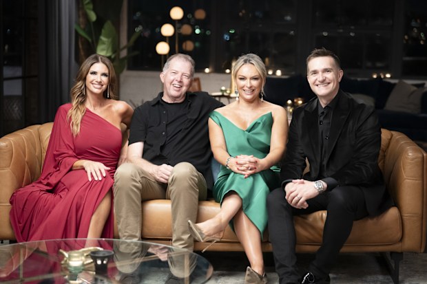 Alessandra Rampolla, John Walsh, Mel Schilling and John Aiken are pictured MAFS experts