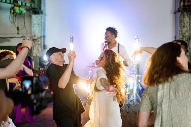 Couple dancing