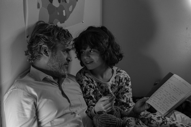 Still from 'C'mon, C'mon' film 2021 with Joaquin Phoenix and Woody Norman.