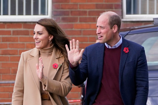 Prince William and Kate, Princess of Wales, arrive for a visit to The Street, a community hub that hosts local organisations to grow and develop their services, in Scarborough, North Yorkshire, Thursday November 3, 2022