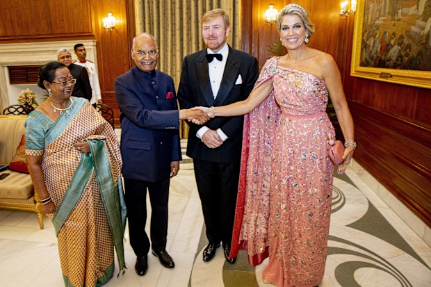 Queen Maxima and King Willem-Alexander of the Netherlands on royal tour to India