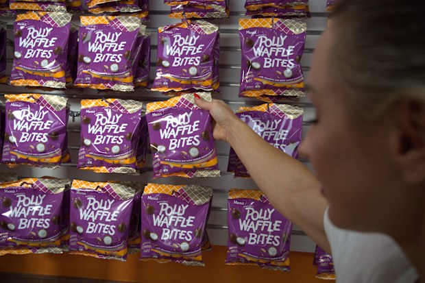 Polly Waffle Bites