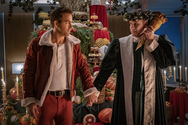 Ryan Reynolds and Will Ferrell star in Spirited.