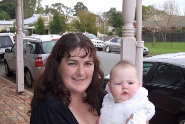 Mum Catherine had no idea she had passed CMV onto her baby
