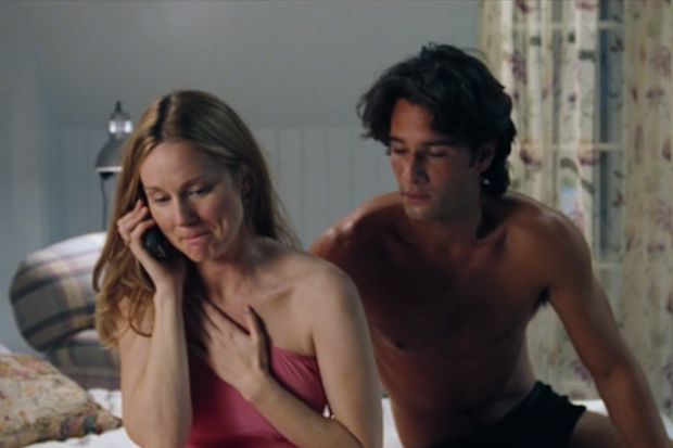 Laura Linney and Rodrigo Santoro