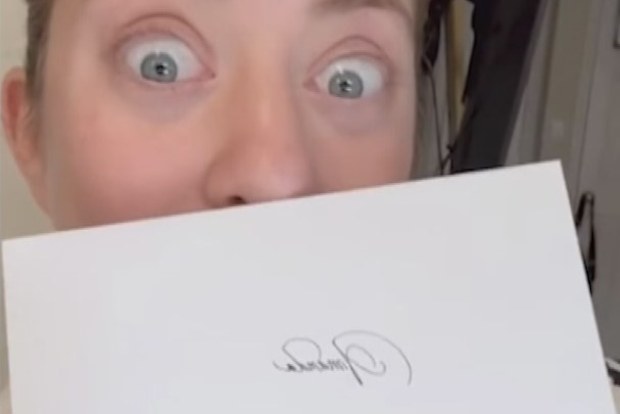 Amanda Hirsch letter from Meghan, Duchess of Sussex