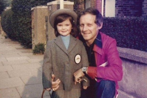 Victoria Arbiter and her father Dickie Arbiter