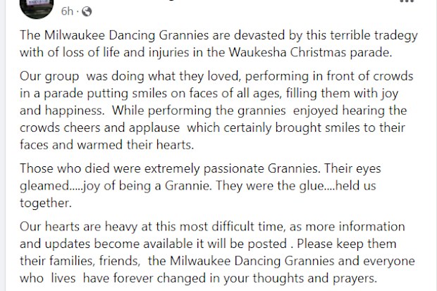 The Milwaukee Dancing Grannies group confirmed deaths of some of it's members.