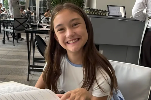 Ada Law, daughter of Catherine Harding and Jude Law