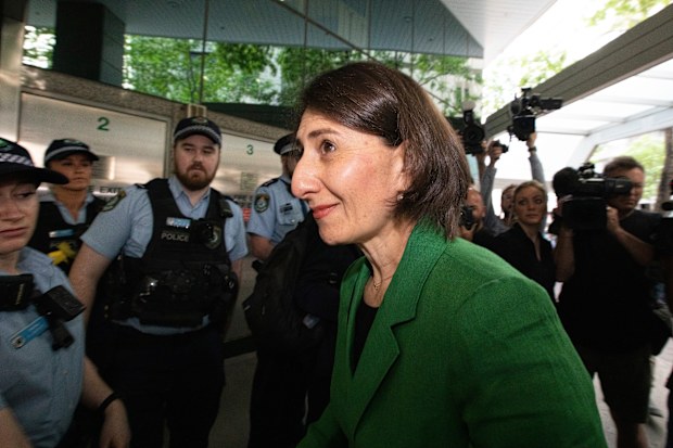 Former NSW Premier Gladys Berejikilian arrives at ICAC.  29/10/21 Photo by Renee Nowytarger /  SMH