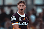 Coby Black in action for Brisbane. 