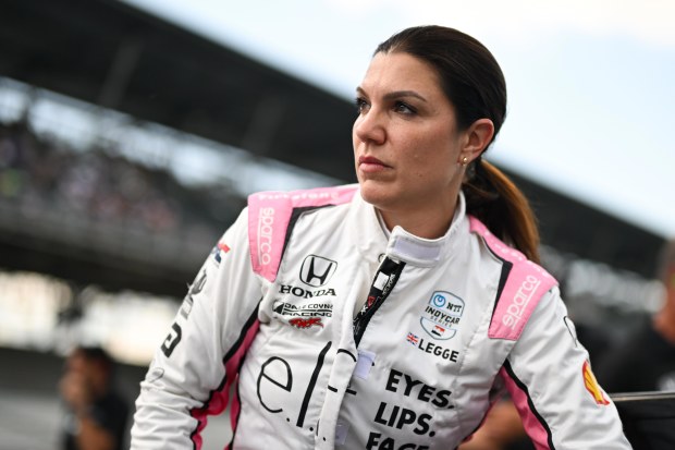 Katherine Legge made her Indianapolis 500 debut in 2012.