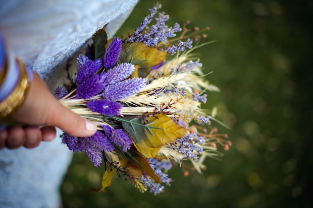 Adult couple wedding