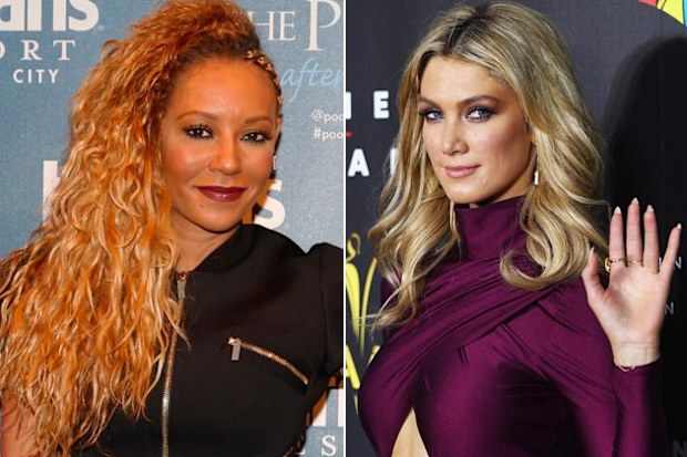 Work it, ladies! Delta Goodrem and Mel B share first Voice Kids selfies