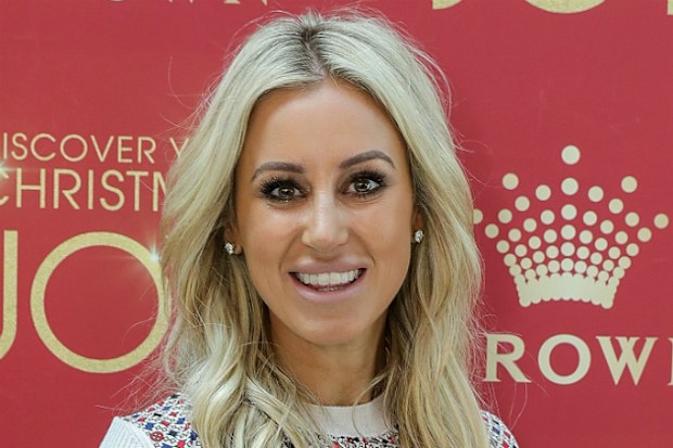 Roxy Jacenko is throwing herself into fitspirational life.