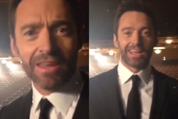 Watch: Hugh Jackman gets 'Happy', Pharrell style